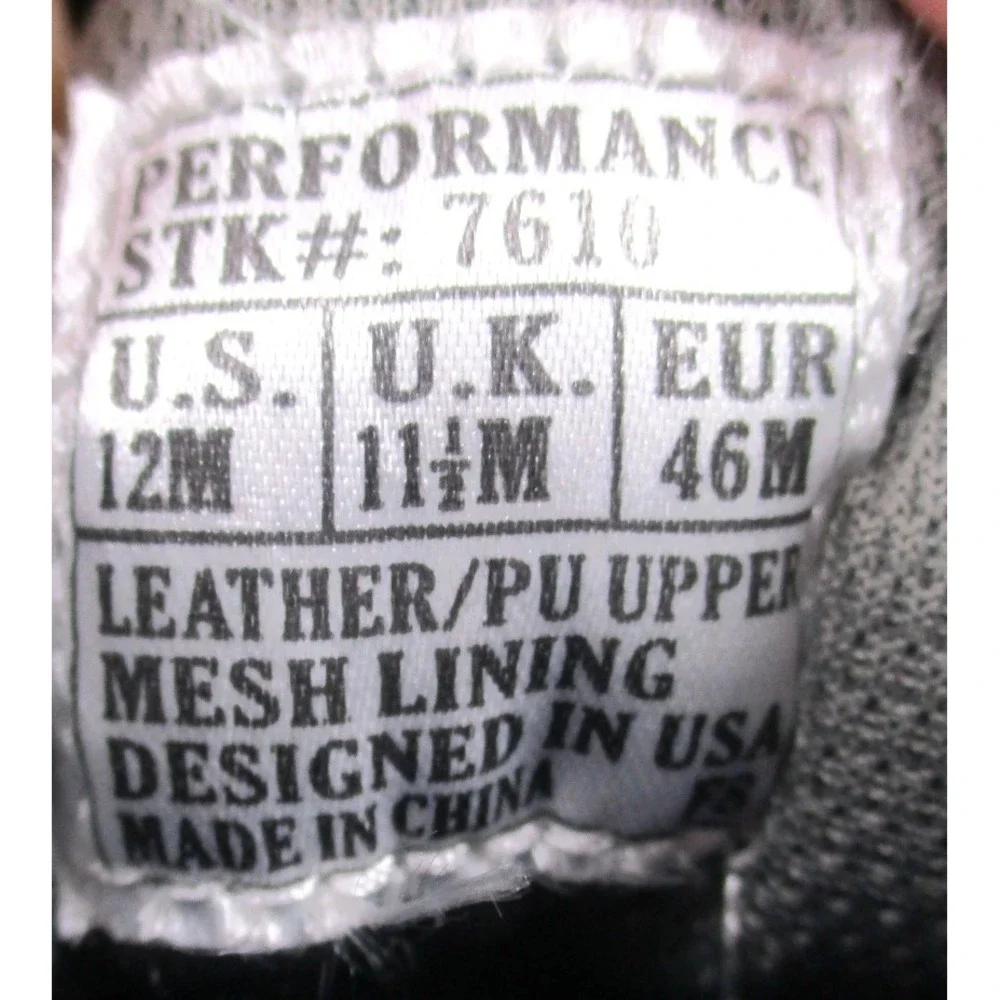 Dr Comfort Performance‎ Therapeutic Diabetic Comfort Shoes 7610 Men's Size 12 M